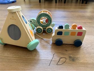 Wooden Baby Toddler Toy Bundle Set