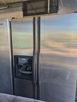 Whirlpool Stainless Steel Side-by-Side Refrigerator