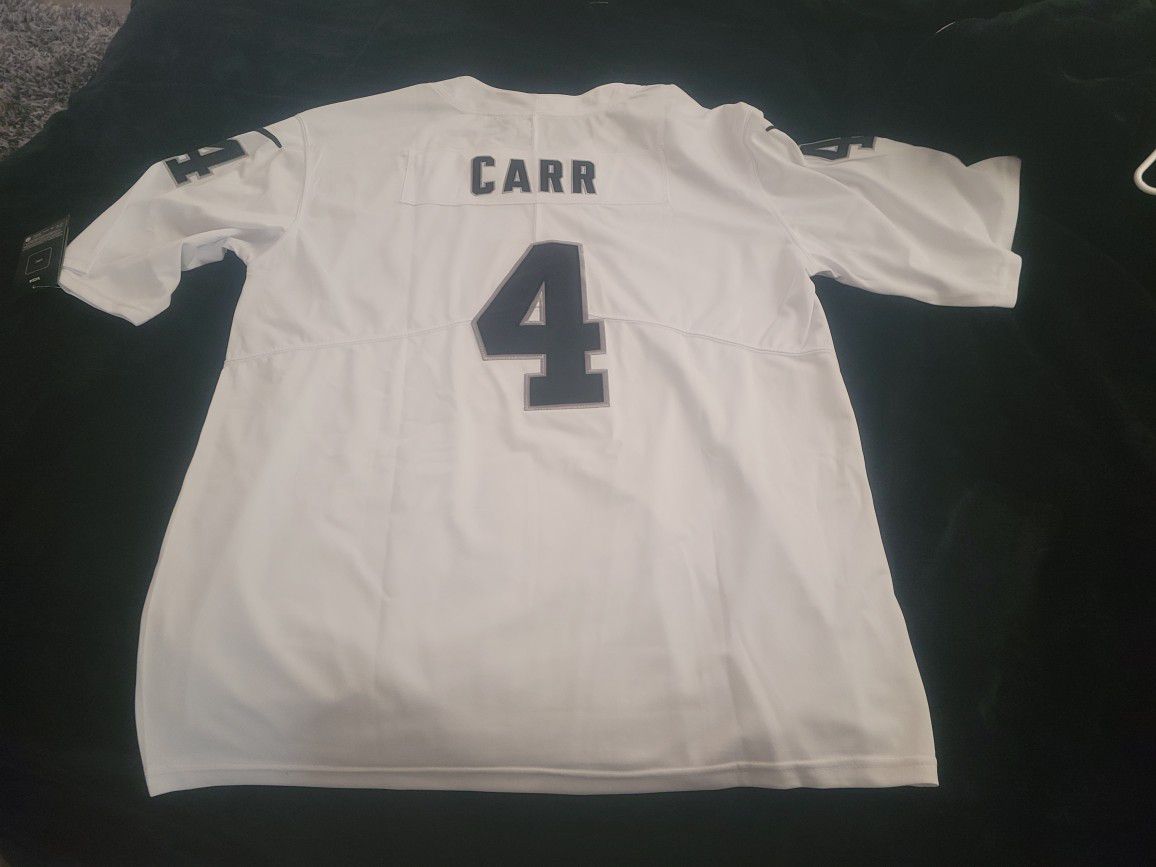  Official Nike Raiders Carr Jersey Xl