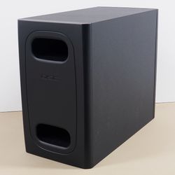 QSC Subwoofer AD-S.SUB 6.5 in. Black Compact Passive Subwoofer for Home & Commercial Use ~ Loud Bandpass Enclosure Design ~ Great Condition Tested