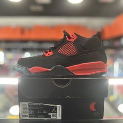 Jordan 4 Retro Red Thunder PS (Size 2.5)