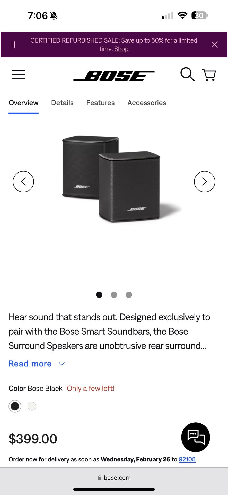 BOSE SURROUND SPEAKERS 🔊