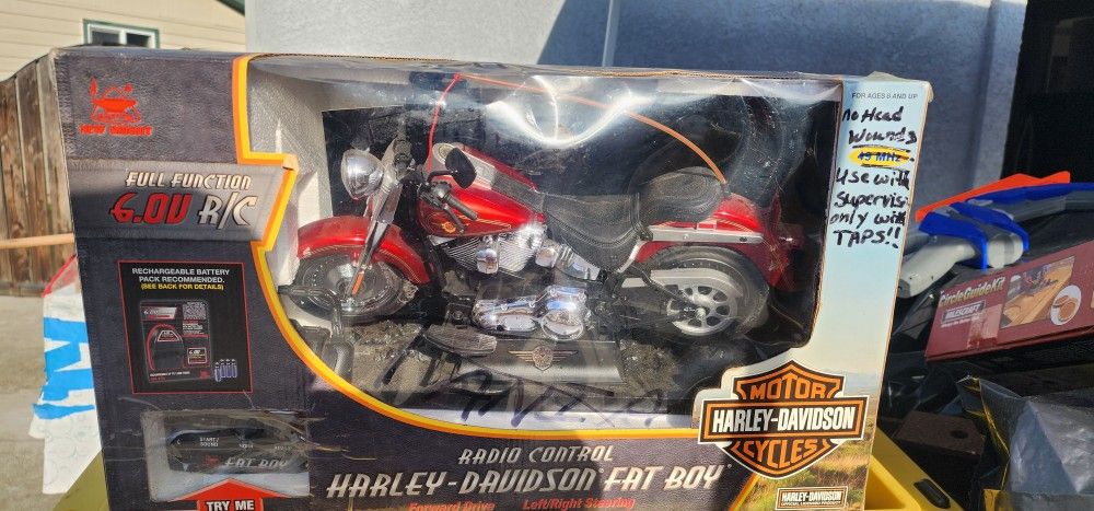 Harley Davidson Remote Control Fat Boy