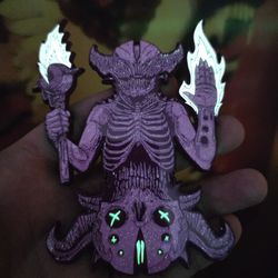 Dave Correia x Almost Amusing "Eleven Aeons" - Pin - Pink Glitter GID LE 200