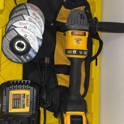 Dewalt grinder flex volt