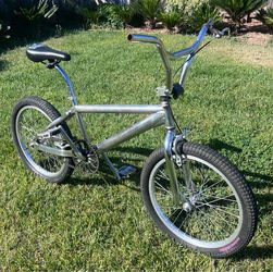 20 Inch Stamped Mongoose Chrome Bmx Bike