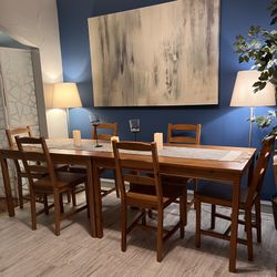 Nice 2  Dining Sets Good Condition!!! Tables With 8 Chairs! I Can Deliver