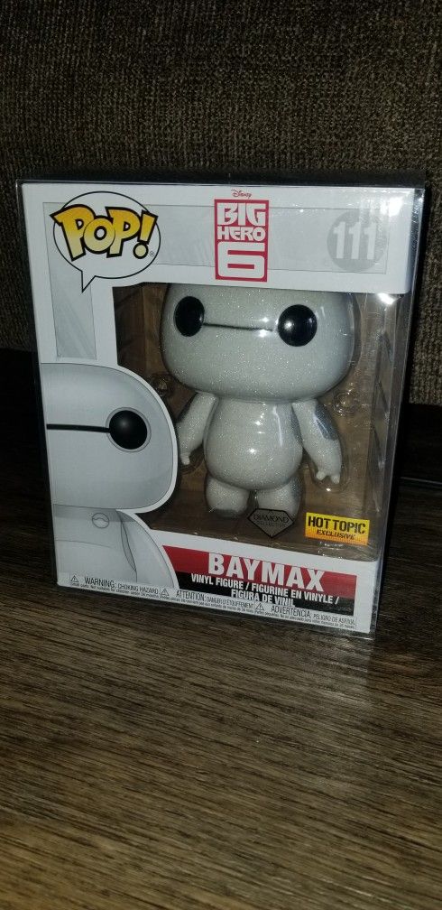 Baymax diamond Collection Hot Topic Exclusive Funko pop 