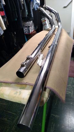 Vance's an Hines Longshot's straight pipes