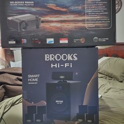 Brooks Hi-Fi Home Theater Smart Technology Cinema 
