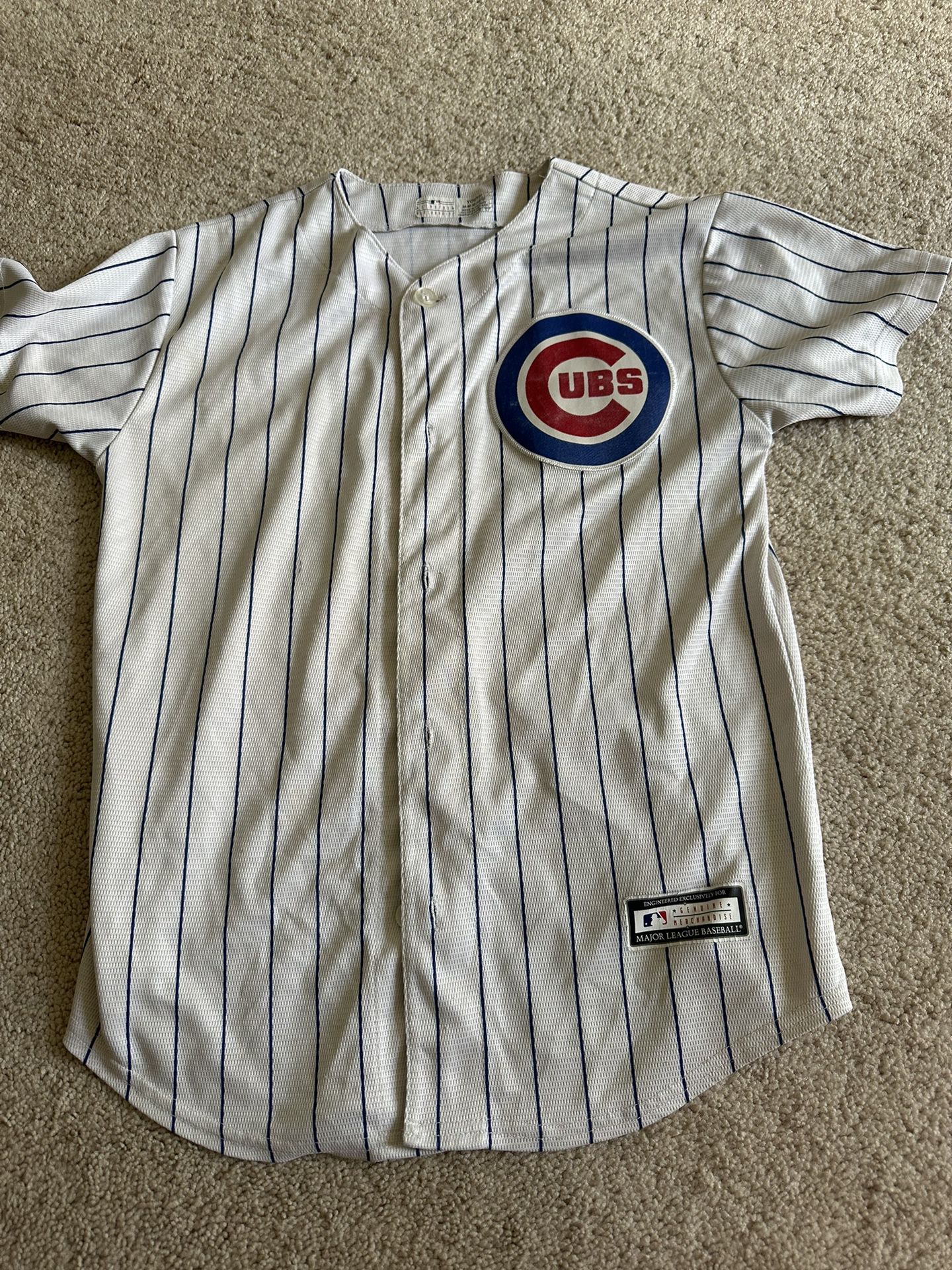 Sz 10-12 Boys Chicago Cubs Bryant Jersey