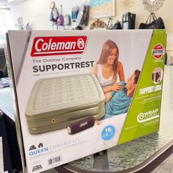 SupportRest 18 in Double-High Air Mattress, Queen, New