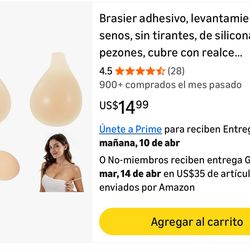 Brassier adhesivo