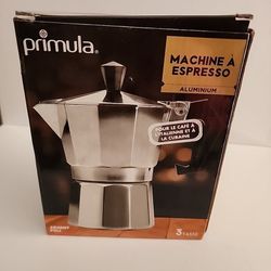 Primula PES-3301 Stovetop Espresso Coffee Maker - Silver