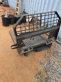 Skid steer bobcat fork
