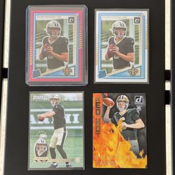 2025 Panini Donruss Optic - Rated Rookie Tyler Shough #223 Optic Pink Prizm RC