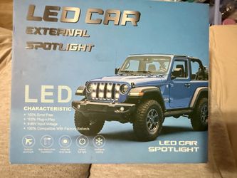 LED car external spotlight