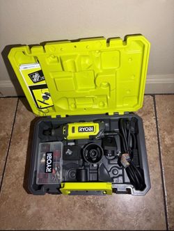 Ryobi 1.4 Amp Corded Rotary Tool, accessories, attachments and storage case
