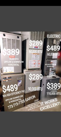 Furnace ac air conditioner coil condenser water heater
