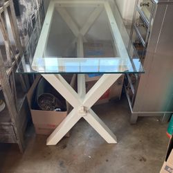 Glass Desk