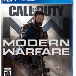 Modern Warfare For Sale $30