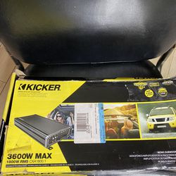 Kicker Amp 1800.1