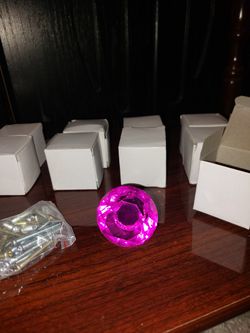 Pink Jewel Drawer/door Pull Knobs 10.00
