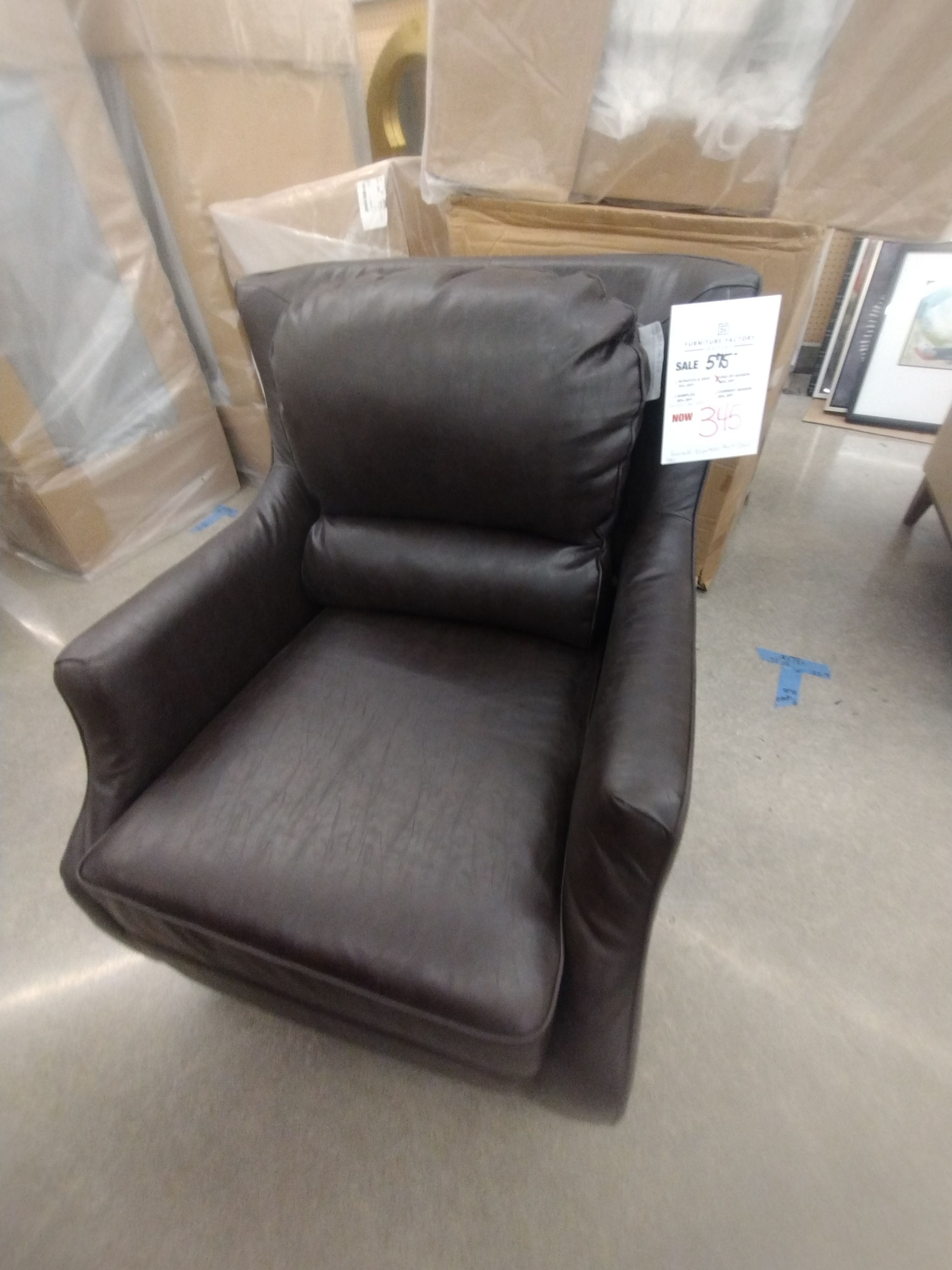 Garnett Espresso Chair