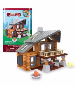 3 Available! NEW Lincoln Logs Beechwood Retreat Building Set – Factory Sealed