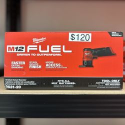Milwaukee M12 Fuel Orbital Detail Sander 