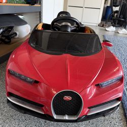 Bugatti Chiron 12V Powered Ride on Car for Kids with Remote Control