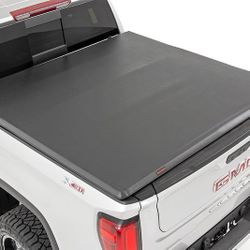 RC Soft Tri-Fold Bed Cover For Chevy/GMC Sierra 1500 (19-25)/Silverado 1500 (19-25)