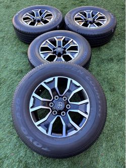 Toyota Tacoma wheels and tires stick told