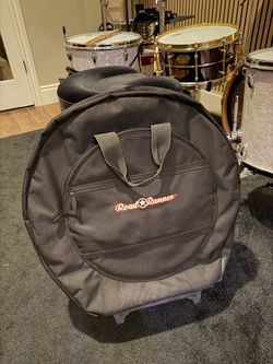 Road Runner Rolling Cymbal Bag w/ Wheels – Drum Cymbal Case