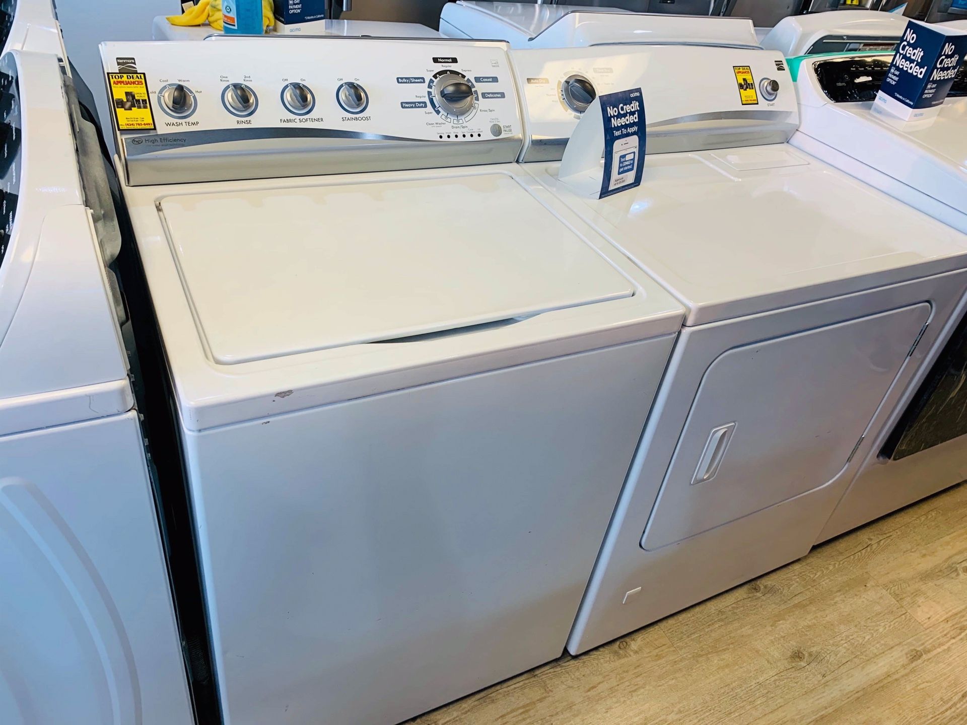 Washer and dryer 💦