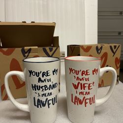 Couple coffee cup set