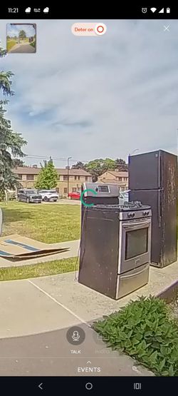 Fridge and  stove for 200 bucks