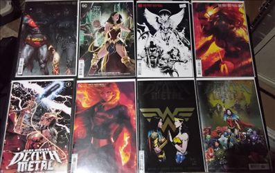 Lot of 8 DC Comic Books