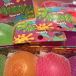 Super Gummy Needoh Squish Toys