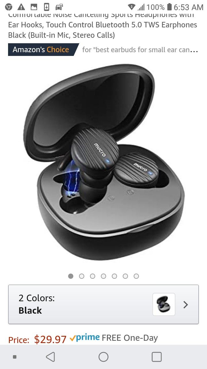 New! Bluetooth 5.0 TWS earbuds