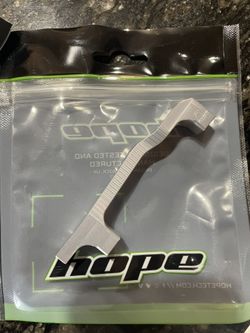 Hope Brake Adaptors (polished)