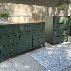 Refinished Wooden Dressers