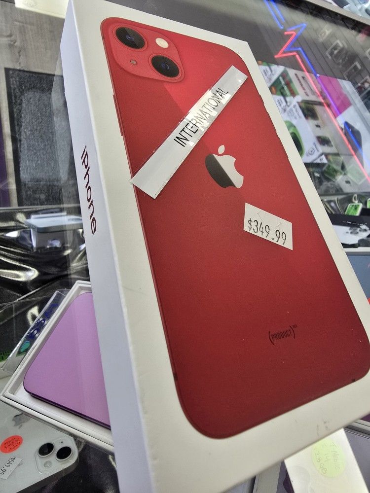 Red Iphone 13, 256GB INTERNATIONAL