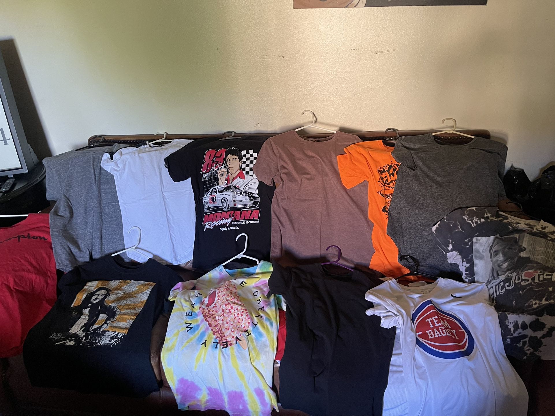 I have a bag full of men's clothing,