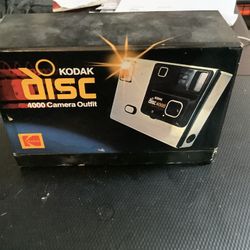 Used Kodak disc 400 Camera Outfit 