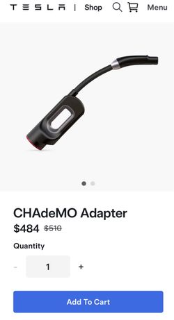 Tesla CHAdeMO adapter