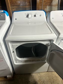 GE® 6.2 Cu. Ft. Residential Electric Dryer, White