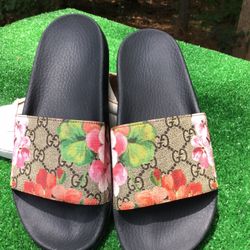 Gucci Floral Slides