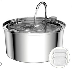 stainless Steel Pet Water, Fountain
