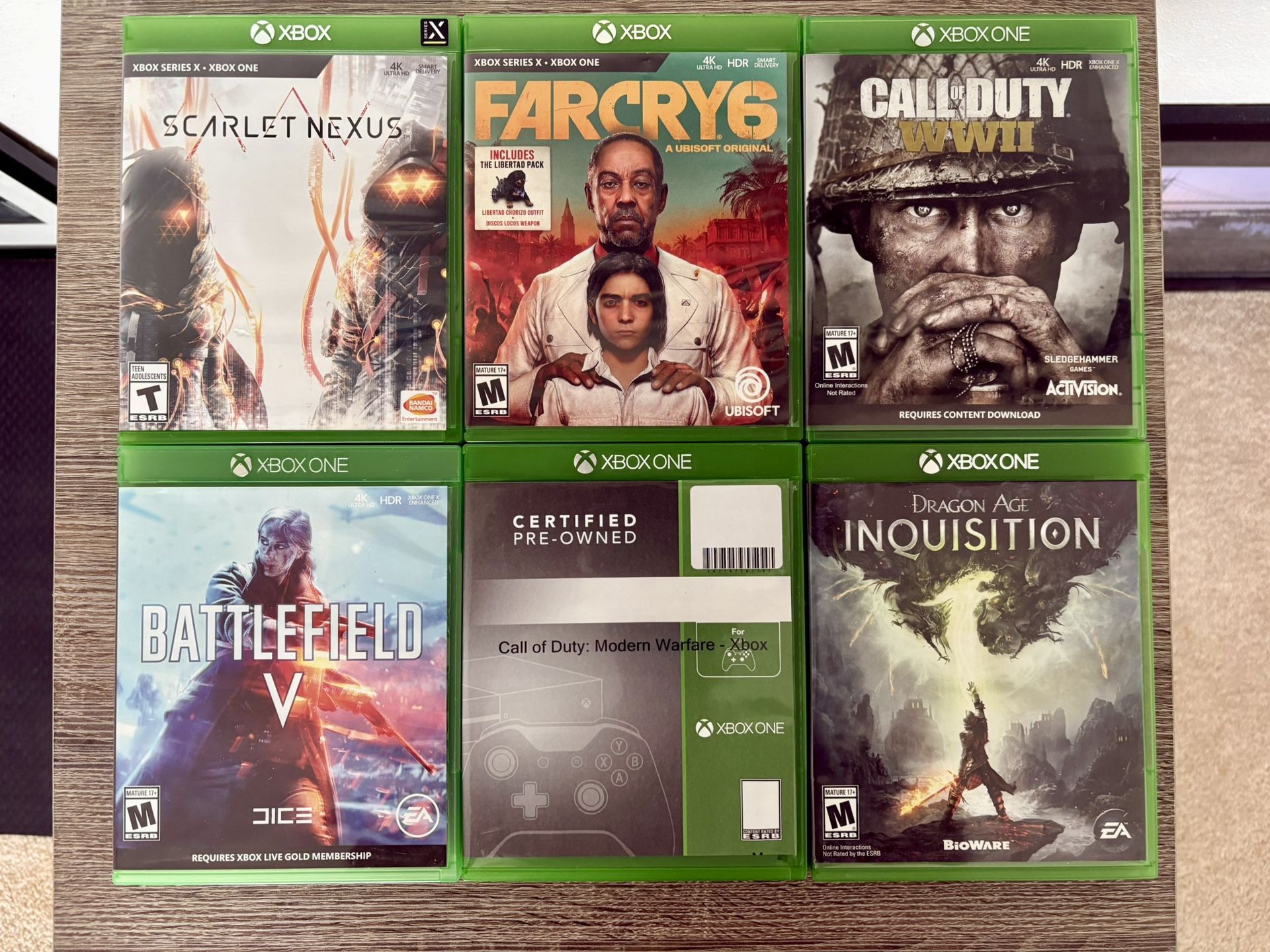 6 Xbox Games